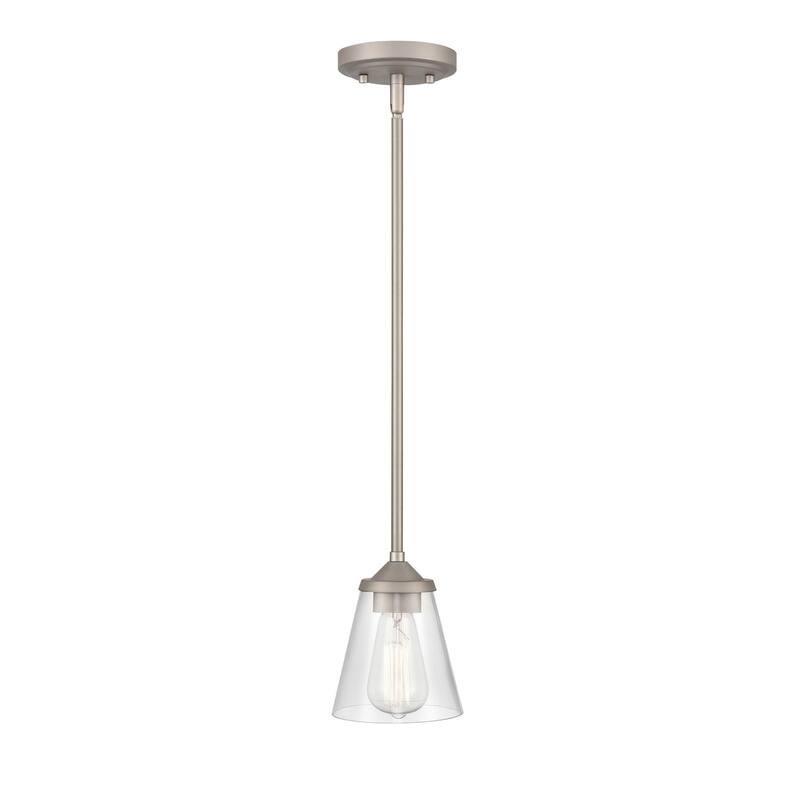 Millennium Lighting Josleen Pendant Light in Multiple Finishes with Clear Glass Shade