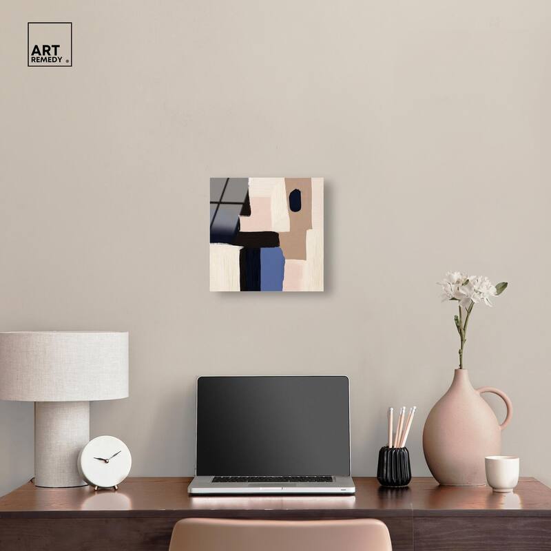 Blue Quietude II Acrylic by Art Remedy, Ready to Hang