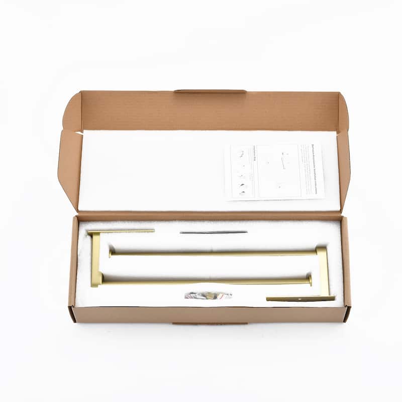 2-Piece Under Cabinet Wall-Mount Paper Towel Holder