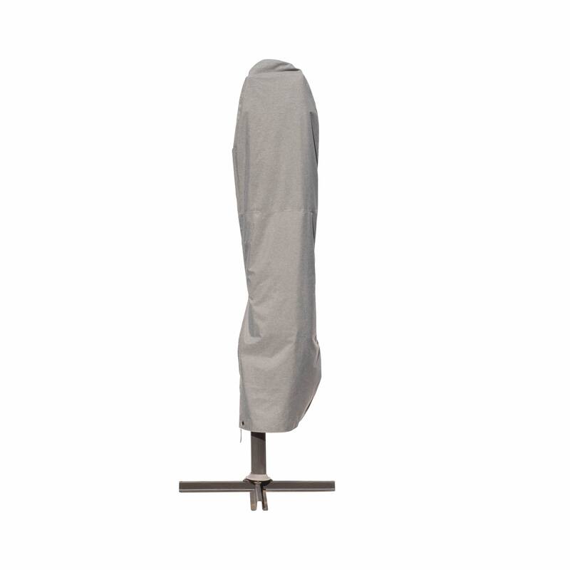 Modern Leisure Garrison Waterproof Offset Umbrella Cover, Granite - 33" x 1" x 96.5"
