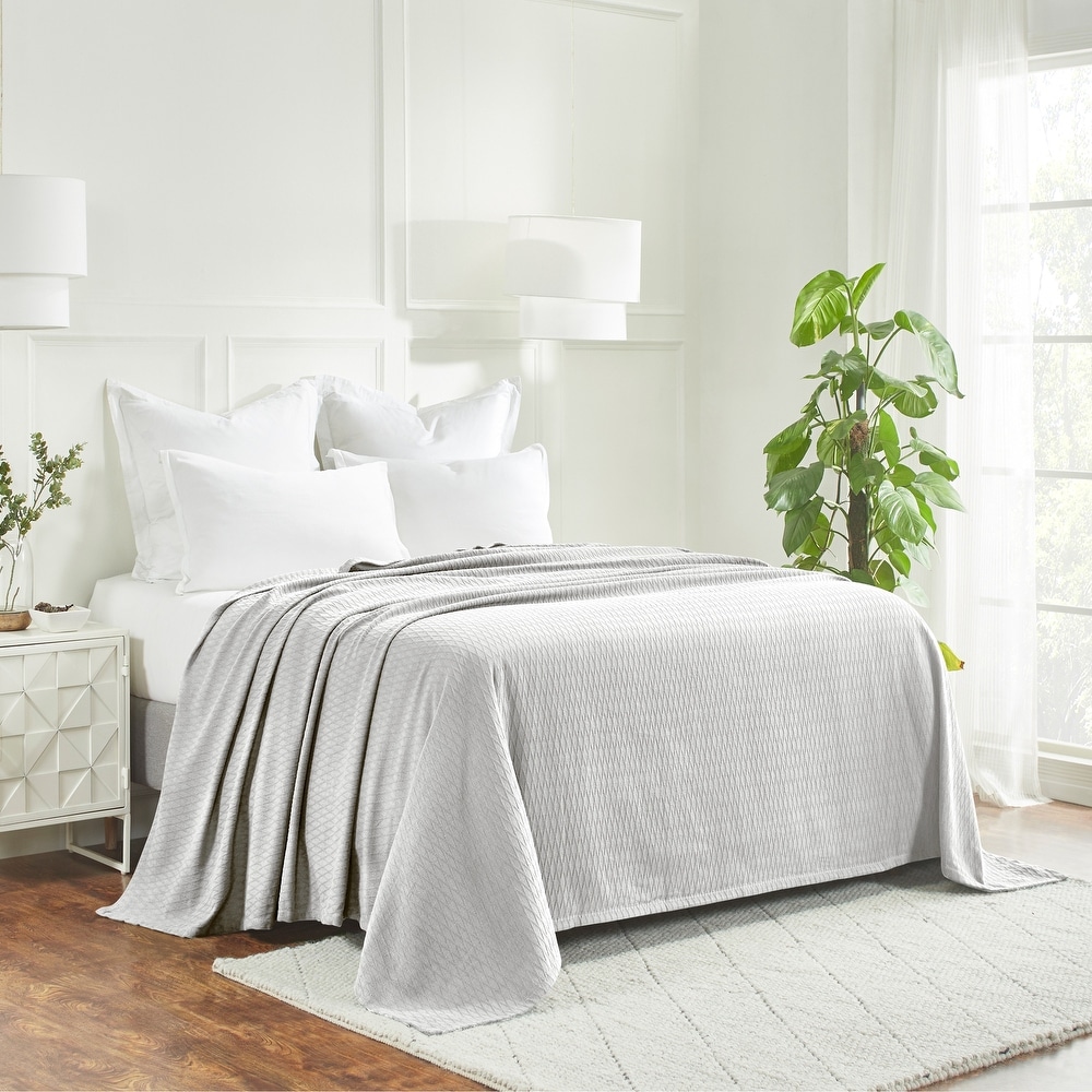 Silver bed throw king size new arrivals