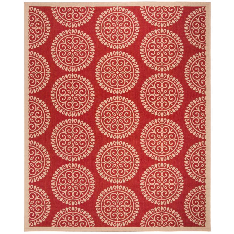 SAFAVIEH Linden Hyrije Indoor/ Outdoor Waterproof Patio Backyard Rug