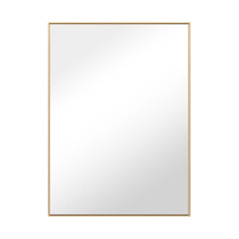 Modern Rectangle Framed Bathroom Vanity Mirror Accent Wall Mirror