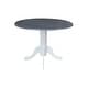 preview thumbnail 3 of 10, 42 in. Drop Leaf Dining Table with Splat Back Chairs - Dining Set
