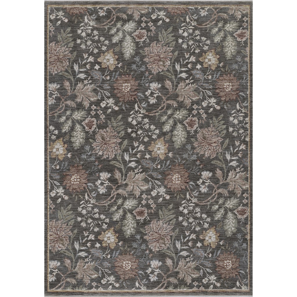 Momeni Wisteria Polyester Traditional Area Rug
