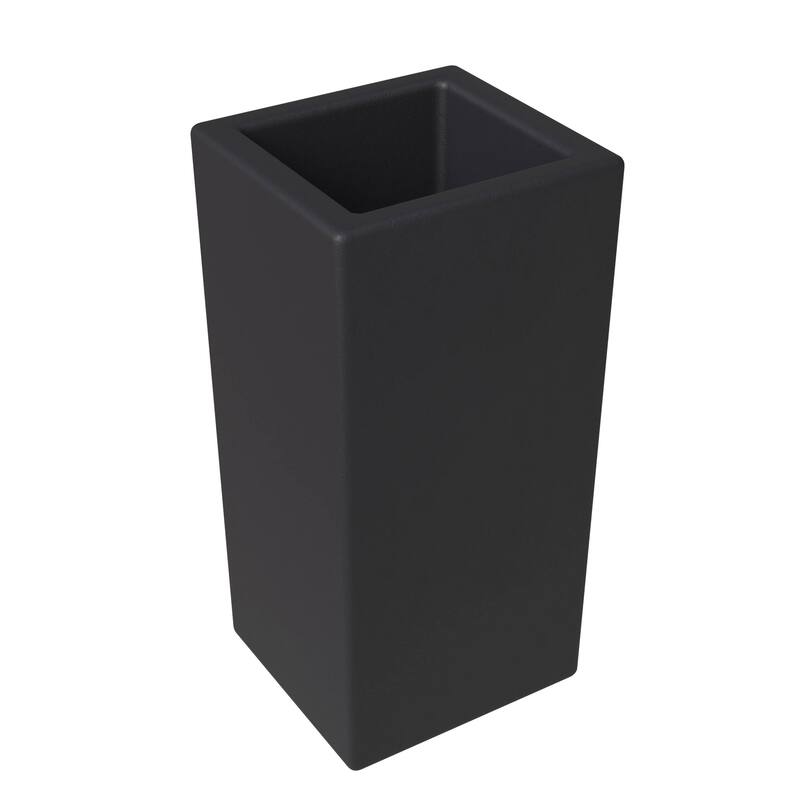 Modern Tall Square in Fiberstone and MGO Clay Planter Terra Series