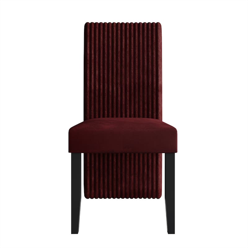 CraftPorch Corduroy Mid-Century Modern 5 Piece Dining Set