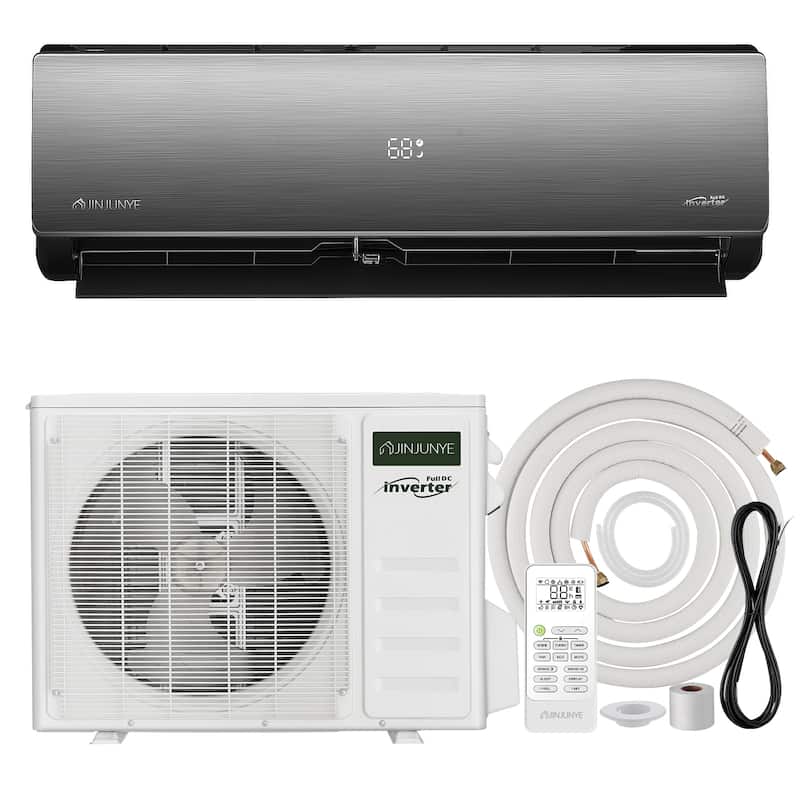 Sliver Split Air Conditioner 18000BTU ,Ductless Inverter Heat Pump, 208-230V 17SEER2,Min Split AC/Heating System, Energy Saving