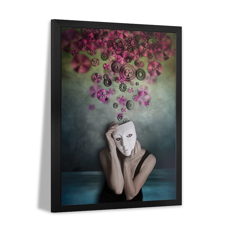 Untitled II Premium Framed Poster by Lucynda Lu