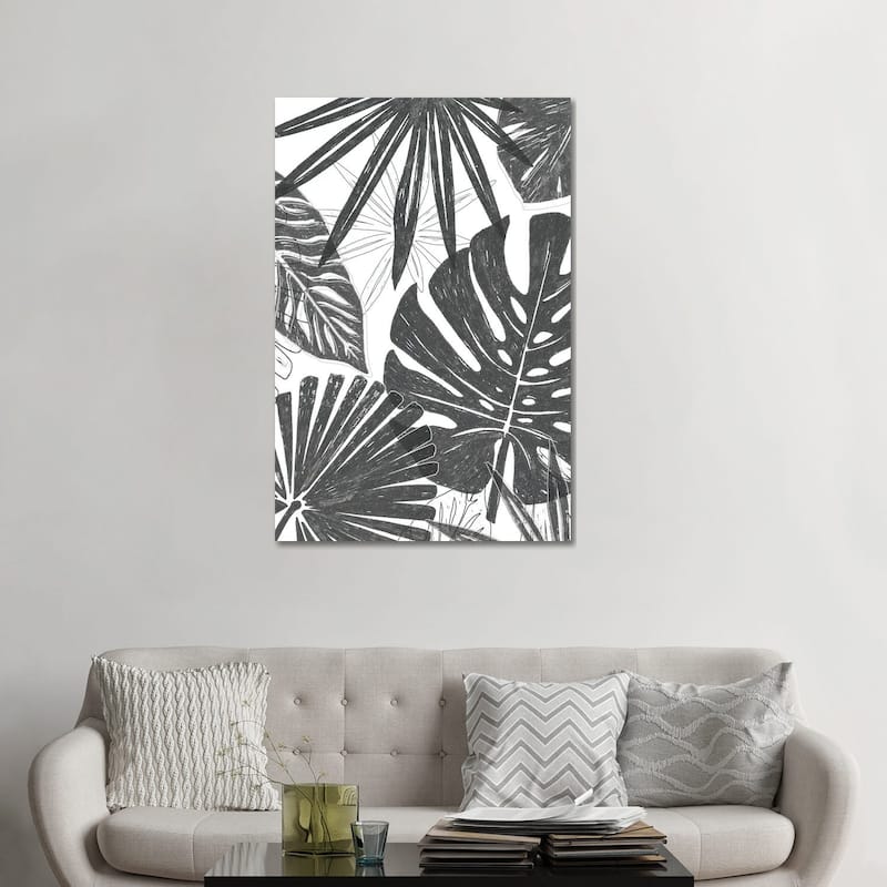 iCanvas "Palm Shadows II" by June Erica Vess Canvas Print - 48x32x1.5