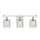 Option White and Polished Chrome / Clear