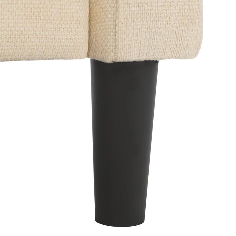 SAFAVIEH Couture Nathaniel Tufted Back Accent Chair - 32"W x 32"D x 34"H