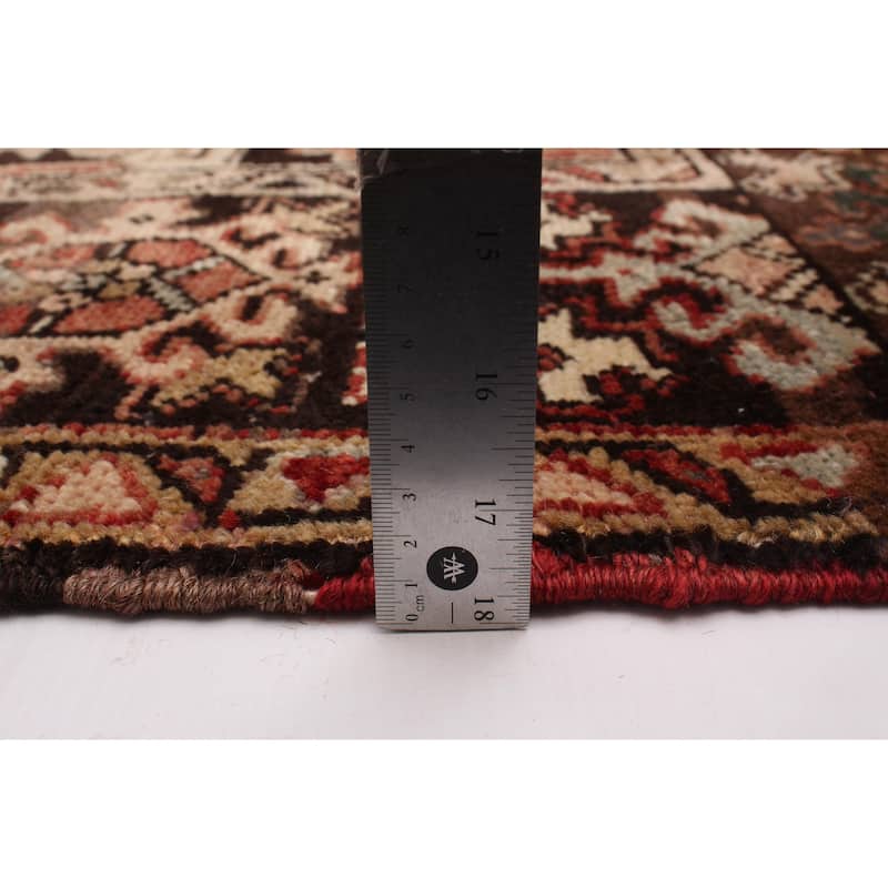 ECARPETGALLERY Hand-knotted Sarabi Red Wool Rug - 7'9 x 11'1