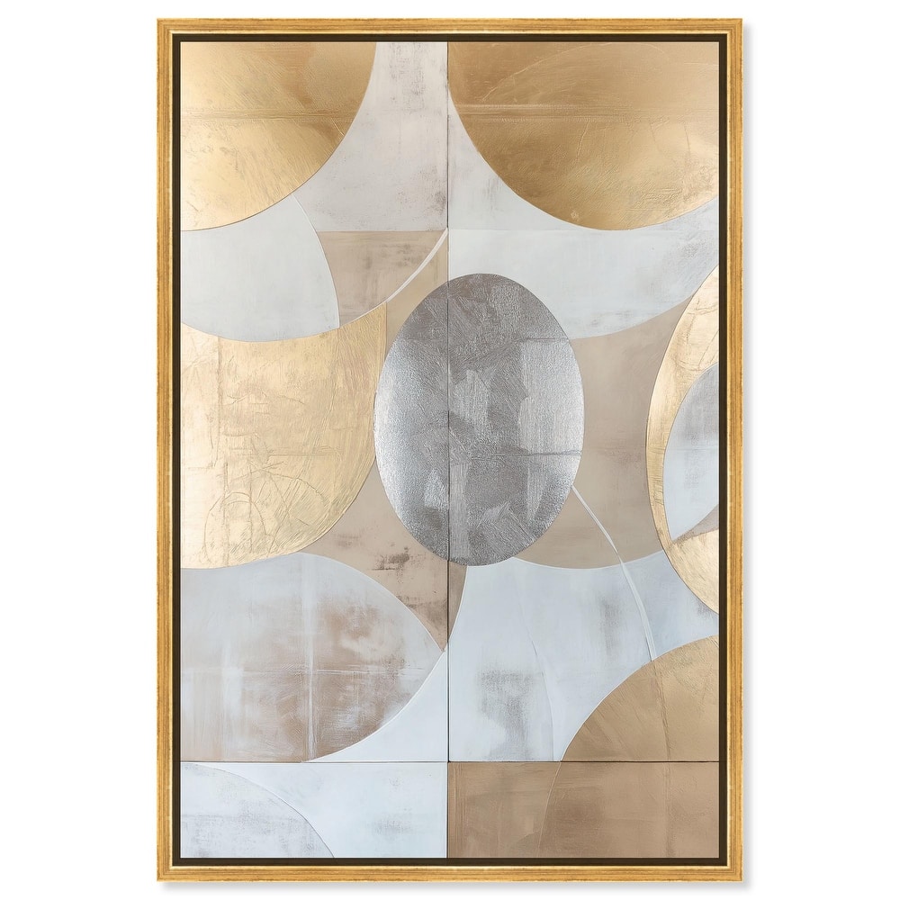 Golden Orb II Canvas by Art Remedy