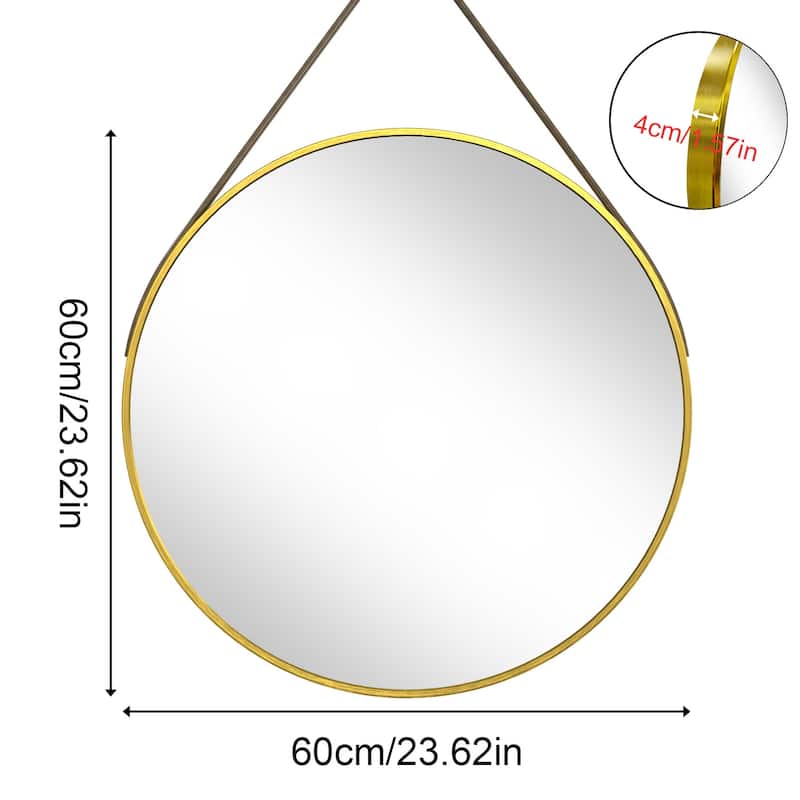 Aluminum Alloy Frame Luxurious and Simple Bathroom Mirror