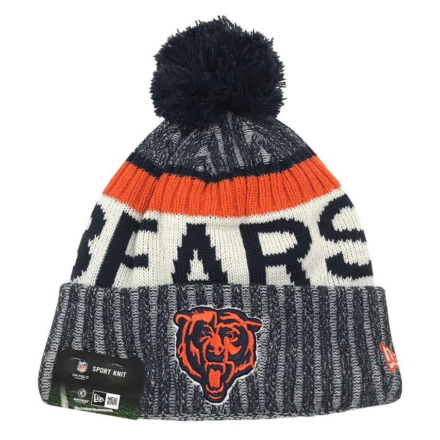 nfl bears beanie