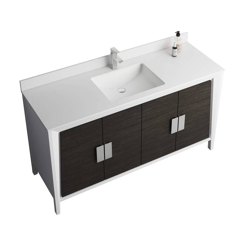 Fine Fixtures Imperial Collection Bathroom Vanity Cabinet Set,
