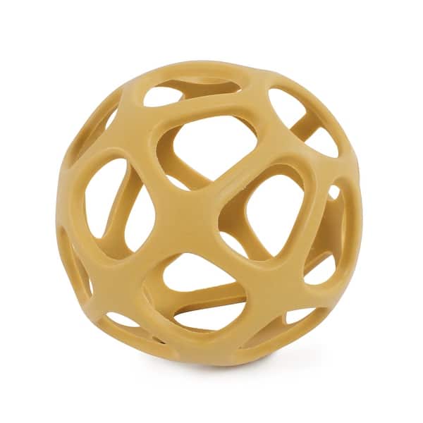 slide 1 of 1, Hudson Baby Silicone Teether, Yellow, One Size - Yellow - One Size One Size - Silicone - Yellow