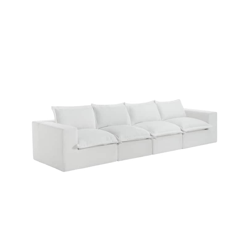 Comfy Cloud Couch Plush Modular Sectional Sofa For Living Room