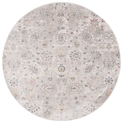 SAFAVIEH Rana Rafa Floral Rug - 6'7" Round