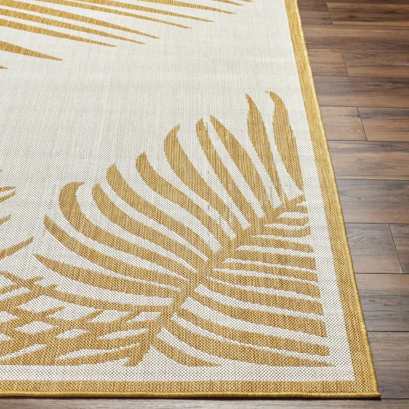 Livabliss Long Beach Outdoor Safe Tropical Area Rug