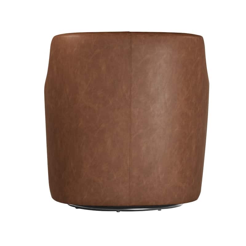 HomePop Upholstered Swivel Accent Chair