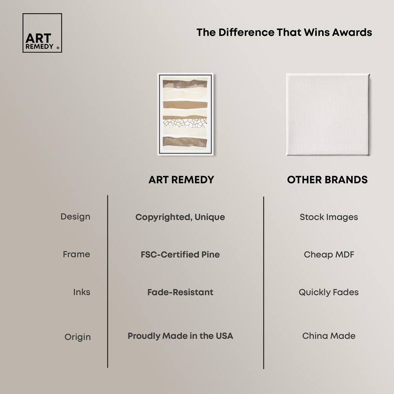 Relief Rifts II Canvas by Art Remedy