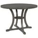 preview thumbnail 8 of 13, 5-Piece Round Dining Set with Hollow Chair Back