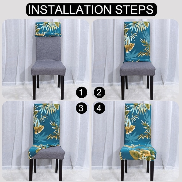 Stretch chair covers best sale for dining room