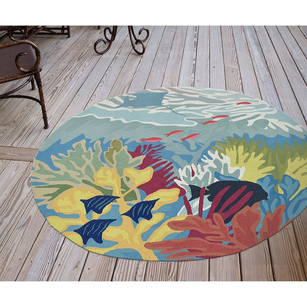 Liora Manne Ravella Ocean View Indoor/Outdoor Rug