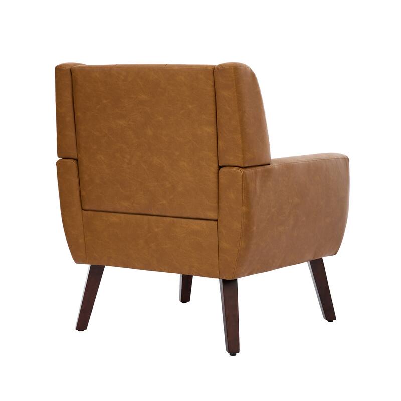Set of 2 Tufted Upholstered Accent Armchair