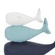 preview thumbnail 5 of 15, Multi Polystone Coastal Sculpture Whales 8 x 8 x 4 - 8 x 4 x 8