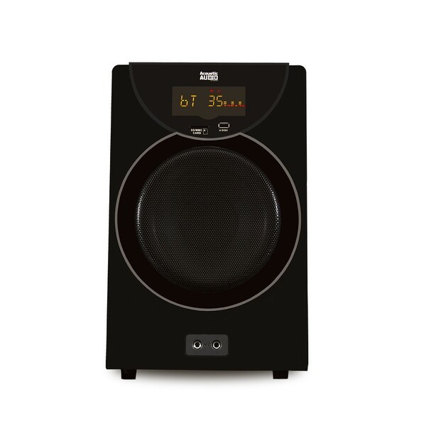 Acoustic Audio Aat3002 Tower 5 1 Home Theater Bluetooth Speaker System With 8 Powered Subwoofer