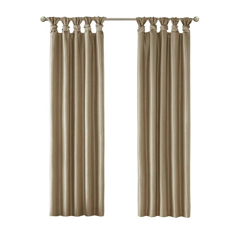 Twist Tab Total Blackout Window Curtain Panel