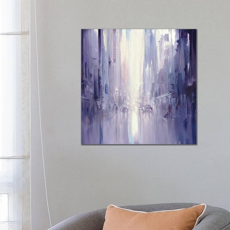 iCanvas "City Morning Light" by Bozhena Fuchs Canvas Print - 26x26x1.5