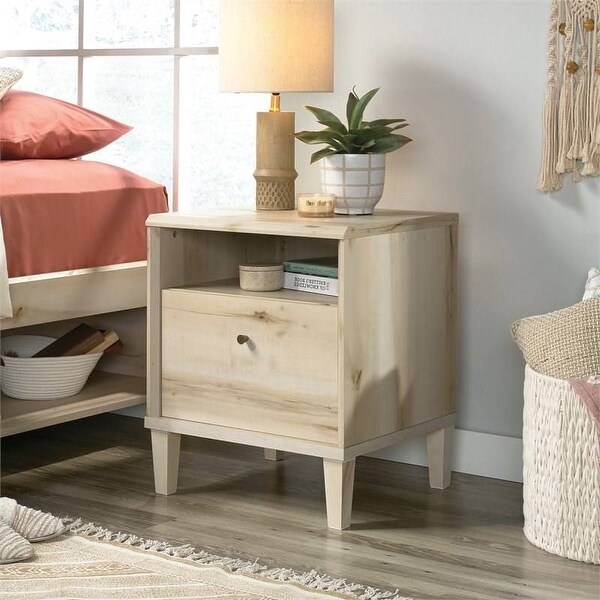 Light maple nightstand hot sale