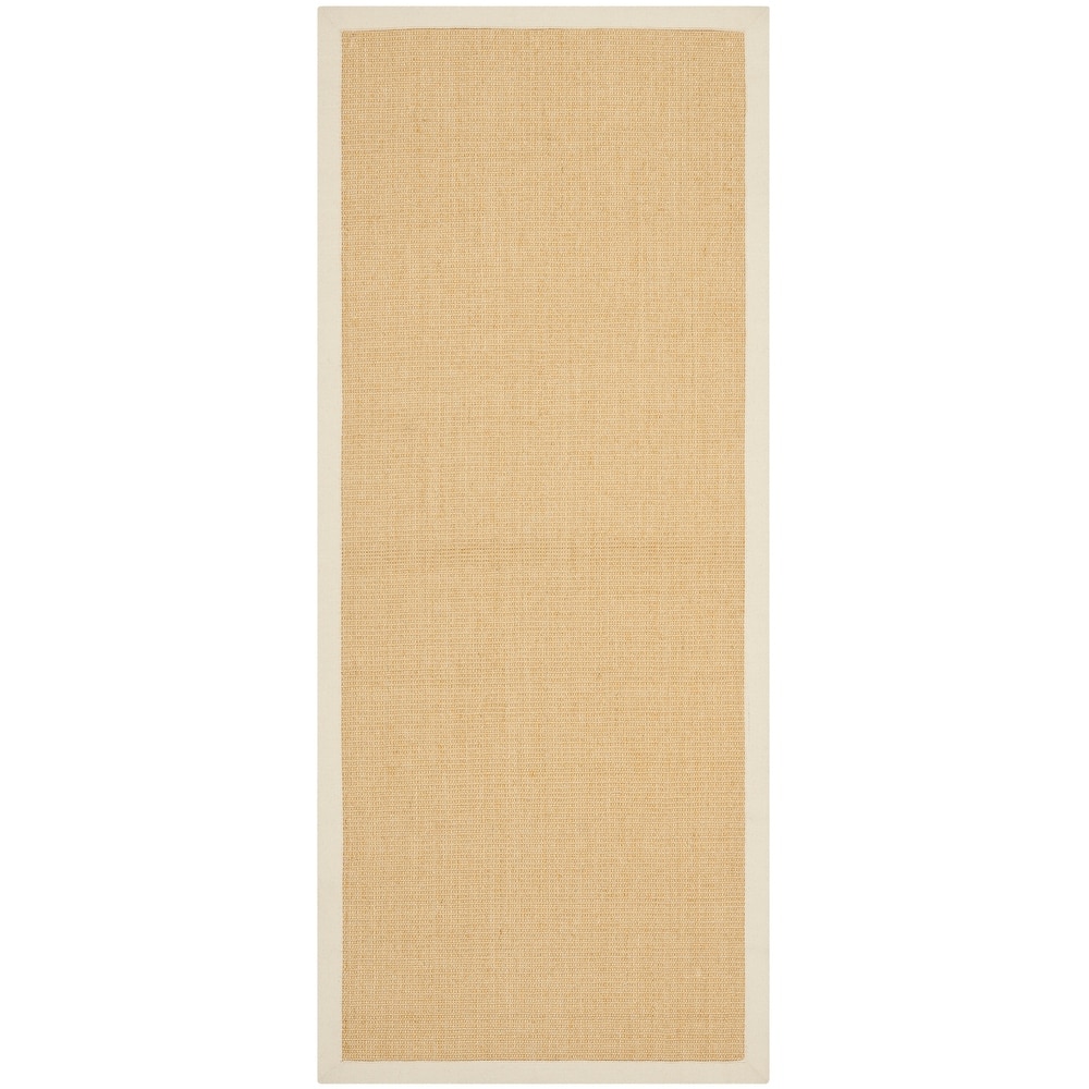 SAFAVIEH Natural Fiber Madelyn Border Sisal Rug