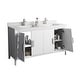 preview thumbnail 57 of 107, Fine Fixtures Imperial Collection Bathroom Vanity Cabinet Set,