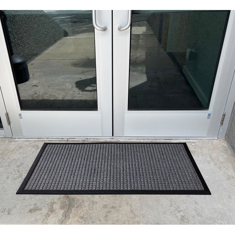 A1HC New Durable and Versatile Polypropylene Rubber Door Mat All Weather Inside Outside Door Mat