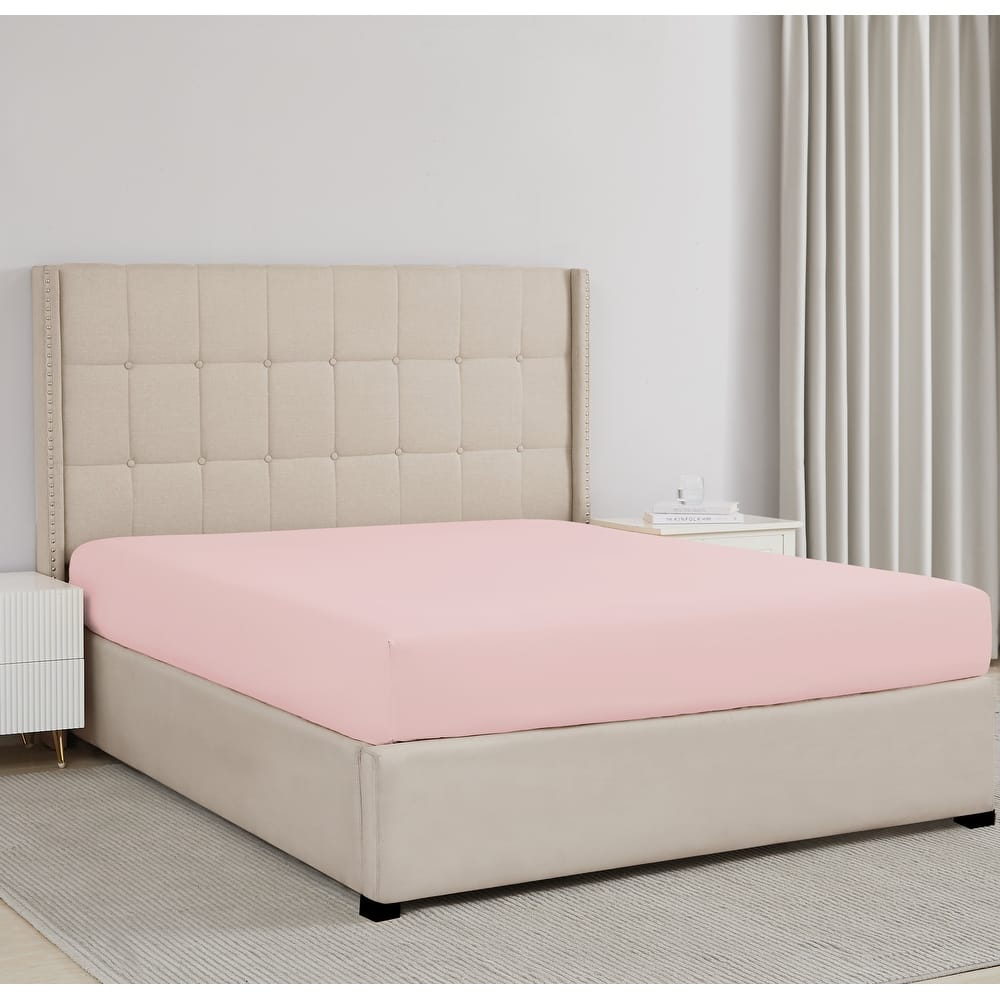 Vilano Extra Deep Pocket Fitted Bed Sheet , 2 pack, Fitted Sheet Only, Bed Sheet Seperates