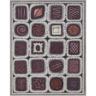 Well Woven Apollo Novelty Easy Clean Area Rug