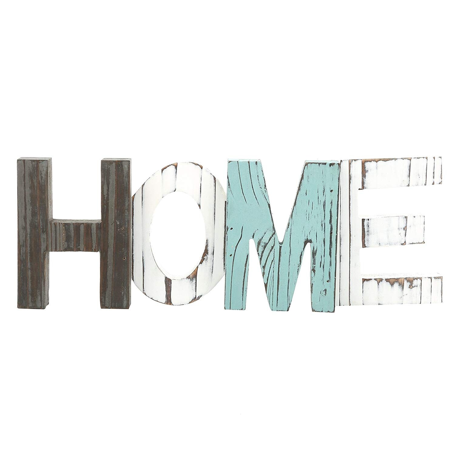 Shop Rustic Wood Home Decorative Sign Standing Cutout Word Decor