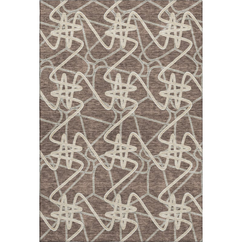 Premium Washable Super Soft Modern Maze Mayfield Rug