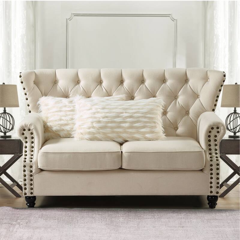 Highlight Lamb Shaggy FauxFur 2 Piece Pillow Shell Set, NO INSERT - 14'' x 26'' - Ivory