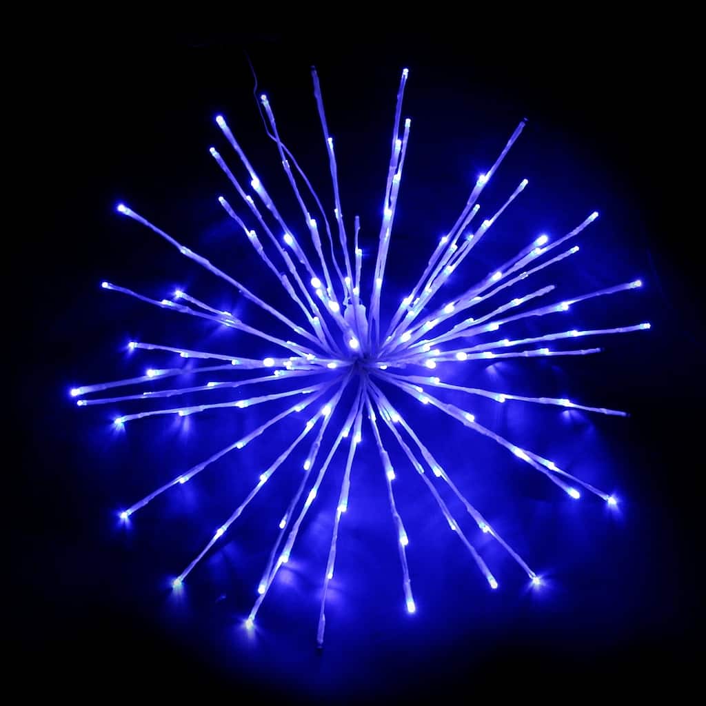 Christmas LED Spritzer Blue 24 Inch
