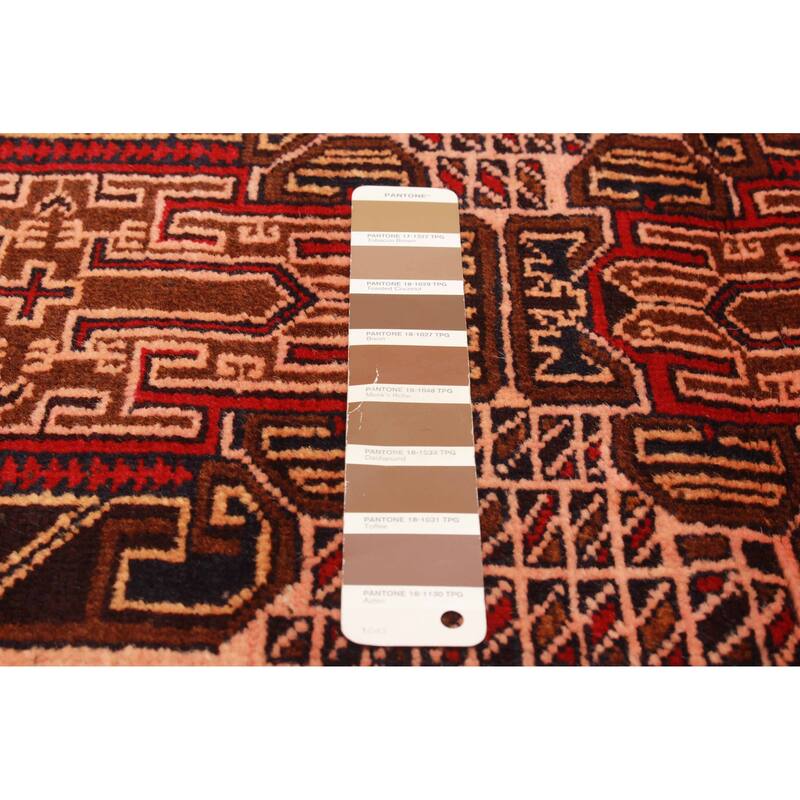Teimani Brown Rug 2'10" x 4'9" - 2'10 x 4'9