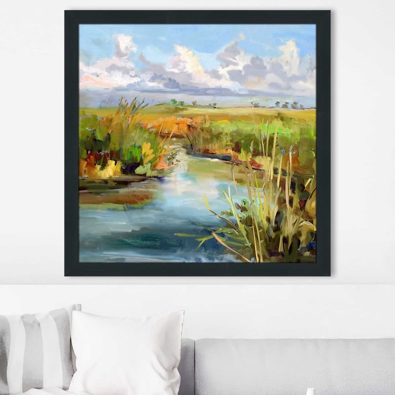 "Afternoon Skies" by Carol Hallock Print on Acrylic