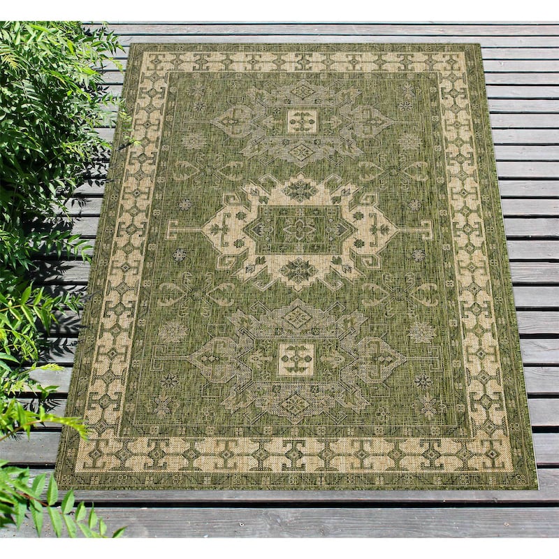 Liora Manne Carmel Kilim Indoor/Outdoor Rug