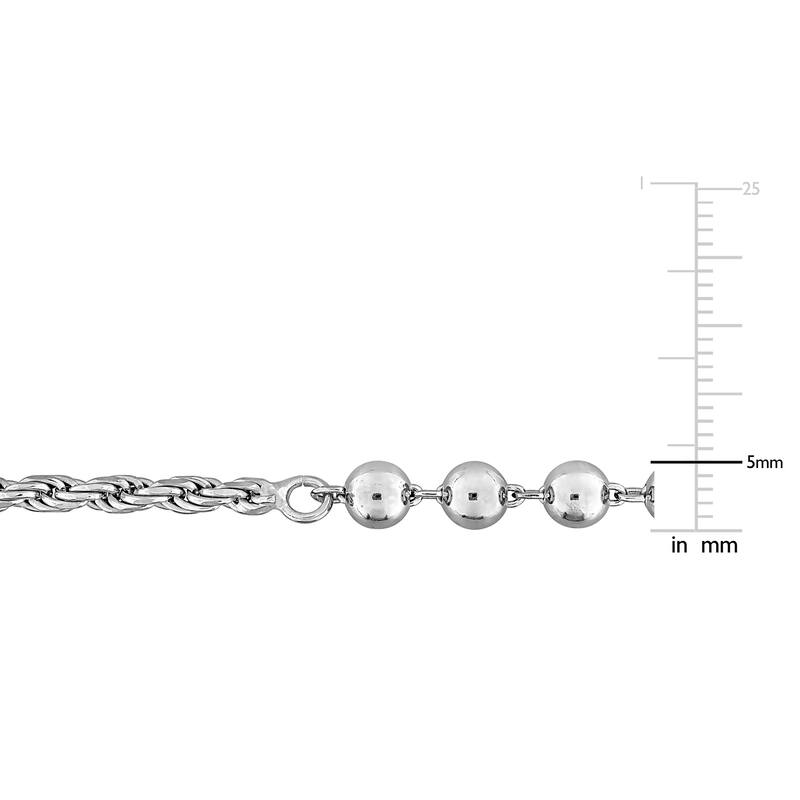 Miadora Bracelet Sterling Silver-7.5 in