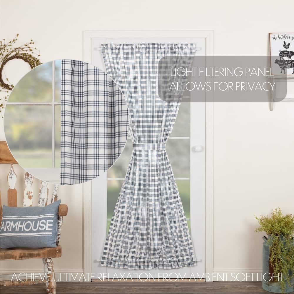 Sawyer Mill Plaid Door Panel - Door Panel 72x40